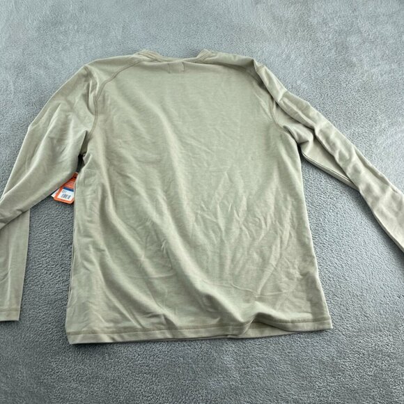 Bass Outdoor LS Utili-Tee Long Sleeve Shirt XL Tan NWT 1732 - Picture 2 of 10